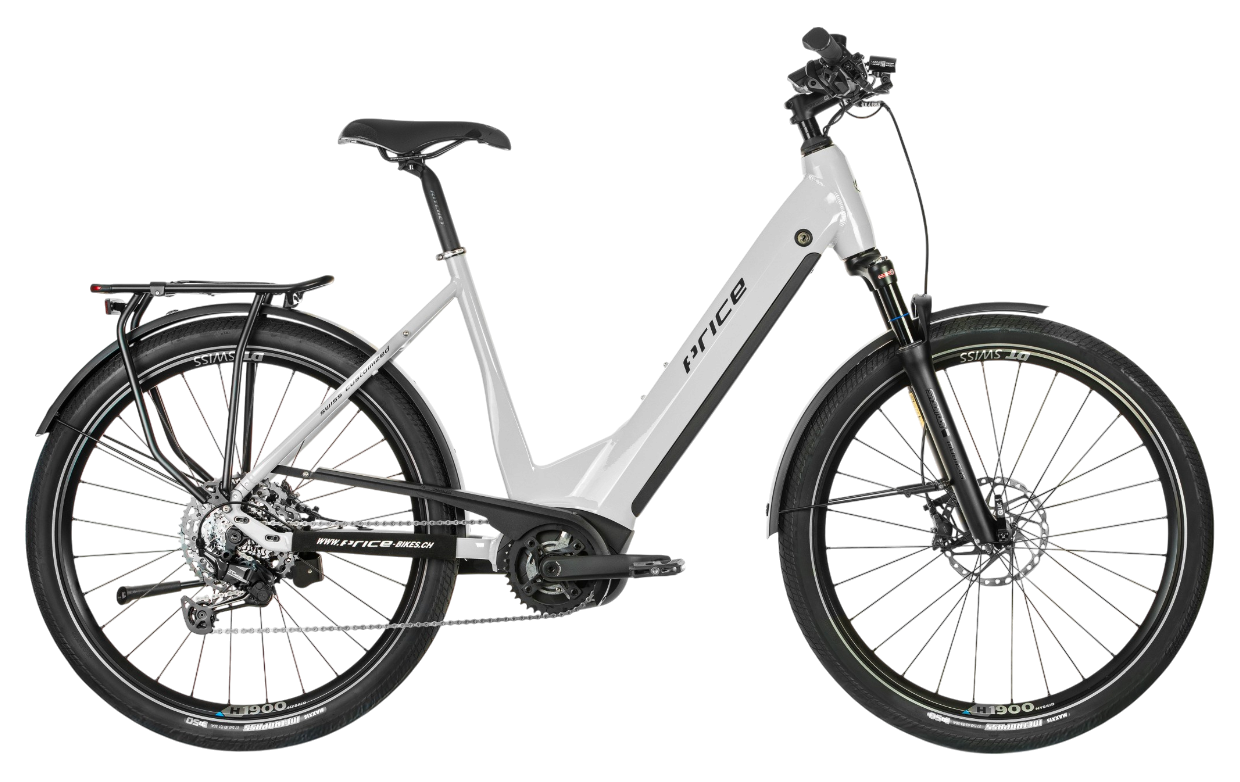PRICE e-Xpress Tiefeinsteiger in Weiss
